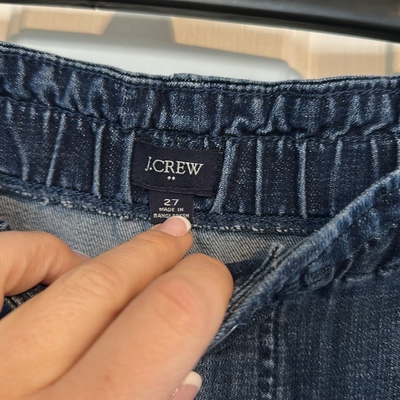 J Crew size 27 wide leg cropped jeans - Picture 4 of 4